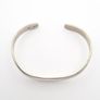 Vintage Modernist 925 Sterling Silver Bangle Image 6