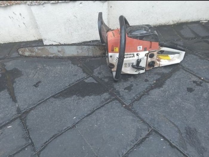 Jobsite chainsaw
