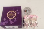 Silver Plated &amp; Swarovski  Crystal Encrusted Ornamental Shoes