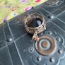 9ct / 9k Gold Large Smokey Quartz Pendant Image 4