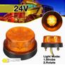 24V LED Auxiliary Lights for Vehicles, Featuring Circular Rotating Borders, Image 4