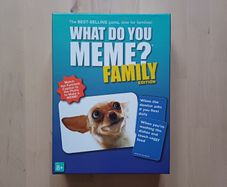 What Do You Meme Family Edition Party Card Game 2019