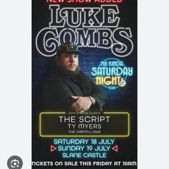2 X Luke Holmes Tickets