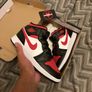 Jordan 1 Mid "Fire Red" Image 2
