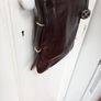 DKNY Brown Leather Crossbody Bag Image 2