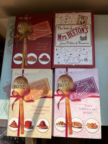 4 Mrs Beetons Cook Books