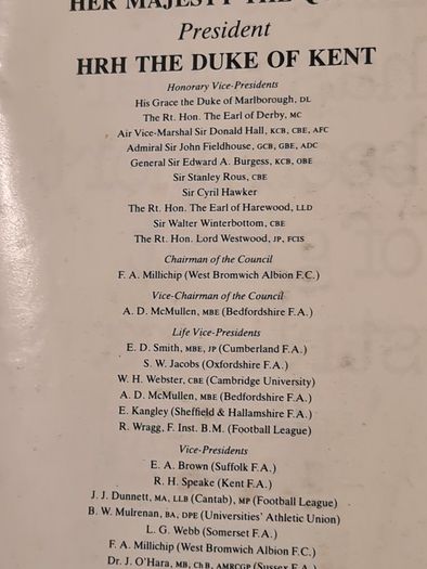 The Official Football Association  Yearbook 1984-1985. In  Good Condition.