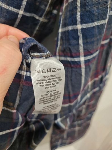 French Connection (FCUK) Men's Plaid Flannel Shirt