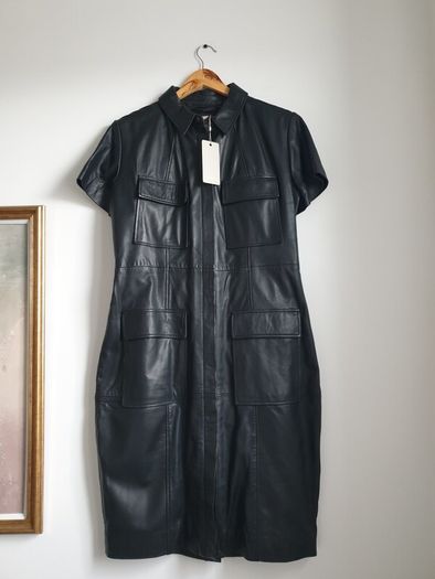 Coast Leather Dress Size Uk 16