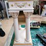Vintage Empress Josephine Clock Image 3