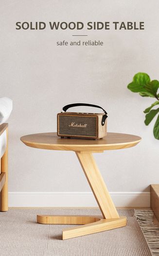 Round coffee table small bedside table design
