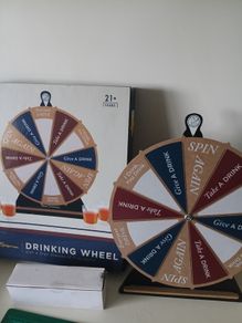 Ben Sherman Drinking Wheel (with 4 Shot Glasses)