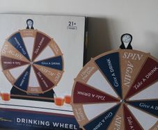 Ben Sherman Drinking Wheel (with 4 Shot Glasses)