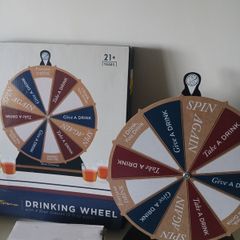 Ben Sherman Drinking Wheel (with 4 Shot Glasses)
