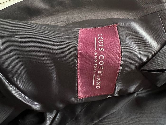 Dark Navy Louis Copeland Suit