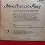 Vintage Vinyl  45EP  Peter, Paul & Mary - Blowing In the Wind - Rare picture cover Image 4