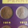 1914-1945 Word War I + World War Ii Penny Collection In Acrylic Display. Image 3
