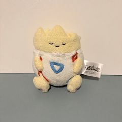 Rare Pokemon Sleeping Togepi 5 Inch Plush - 2023 Nintendo Game Freak Small Soft Toy