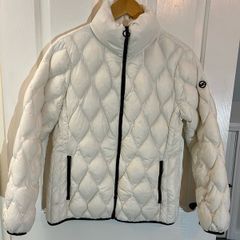 Michael Kors Cream / White Packable Down Jacket - Size Medium / Size 12 excellent condition