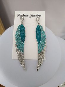 Angel Wings Crystal Earrings