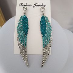 Angel Wings Crystal Earrings