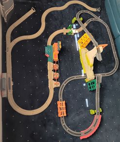 Thomas and friends Trackmaster avalanche escape set with more trackmaster tracks included