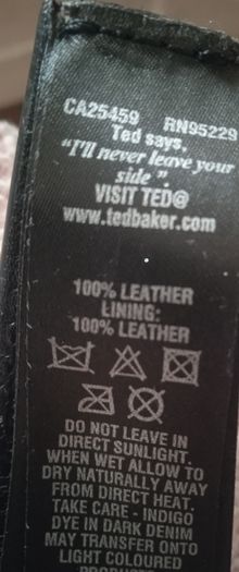 womens Ted Baker belt