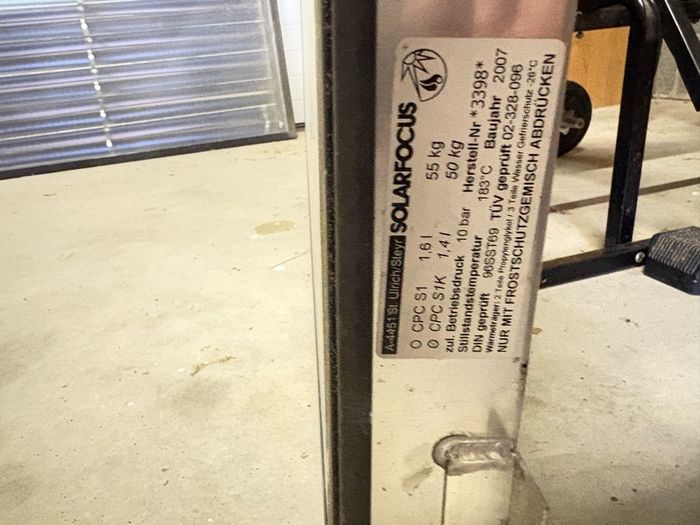 Solarfocus Cpc S1 Solar Thermal System