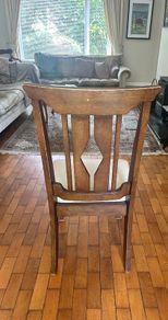 Oak dining chairs