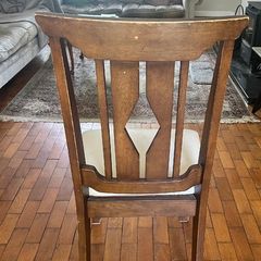 Oak dining chairs