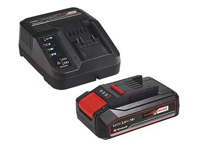Einhell 18V 2.5Ah Li-Ion Power X-Change Battery and Charger