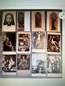 Vintage Postcards x 48 - Christian Religion Themed, mostly unposted & unused
