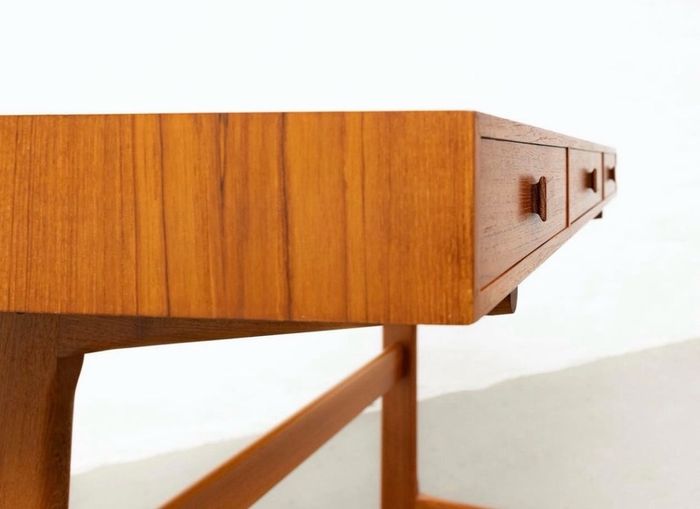 Mid century modern danish teak desk George petersens
