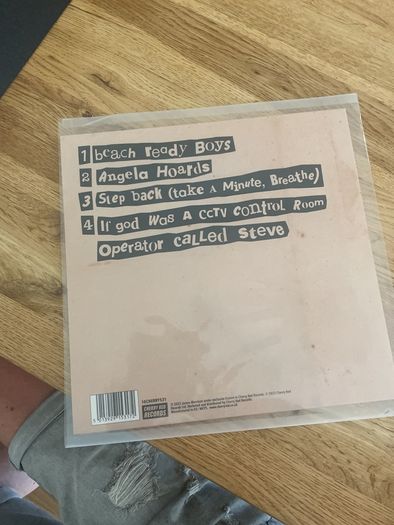 Jim Bob Beach Ready EP Ltd Red Vinyl