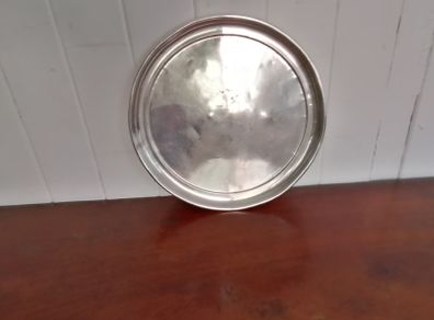 Antique Pewter Tray Royal Hibernian Hotel