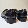 Amberone Spanish real leather black croc style Fresa low heel size UK 3.5 EU 36.5 brand new & boxed SALE need to go Image 4