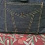 Jean Paul Gaultier Parfum Denim Backpack Image 8