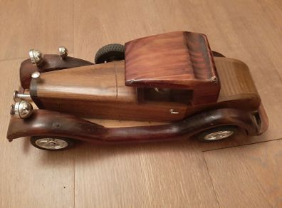 Wooden Car Ornament (Length 15 inches)