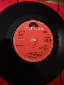 Siouxsie And The Banshees vinyl single Irish pressing