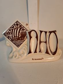 Freestanding "NAO" Advertising Sign