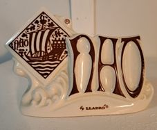 Freestanding "NAO" Advertising Sign
