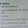 HP Stream Grey, Intel Pentium CPU N3710, 1.6GHz, 4GB Ram, 117GB HDD. Windows 10 Home,Microsoft Edge, Chrome and VLC Image 3
