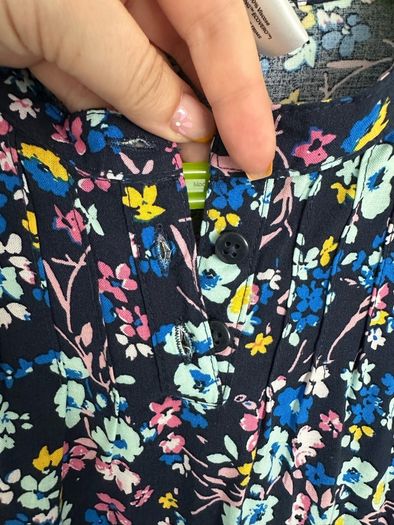 Lovely floral dress for a girl, 122-128 cm, 7-8 years