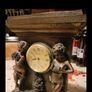 Bronze type Mantel clock, working perfectly, Image 2