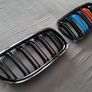 BMW 3 Series E90 E91 Lci M Colors Kidney Grilles Brand New Image 8