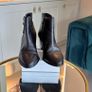 Black Leather Block Heel Ankle Boots Size UK 4 / EU 37 Image 6