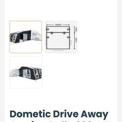 Dometic Drive Away Awning Rally 260 AIR Pro Awning Fits 220 to 300cm