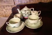 RARE Vintage Acanthus Pottery 7 pieces incl teapot