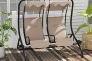 2-Seater Garden Swing Chair