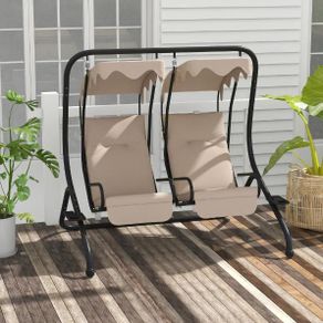 2-Seater Garden Swing Chair